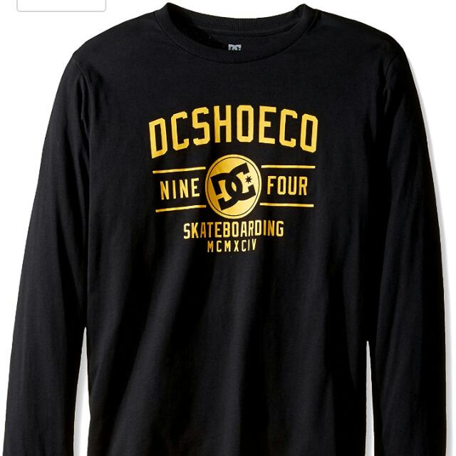 Dc Shoe Co Long Sleeve Tee Babies Kids Boys Apparel On Carousell