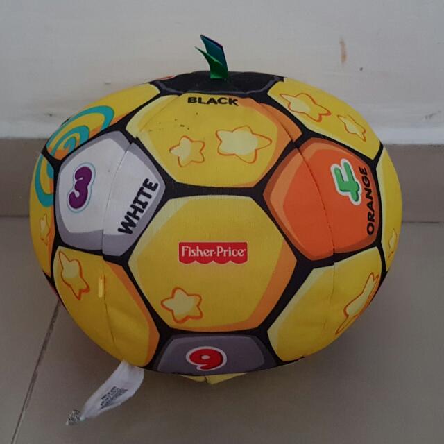 fisher price laugh and learn singin soccer ball