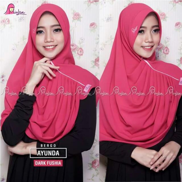 Hijab Terlaris Jilbab Instan Jilbab Bergo Ayunda Miulan Olshop