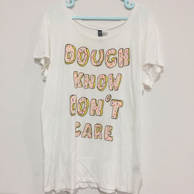 h&m donut worry shirt