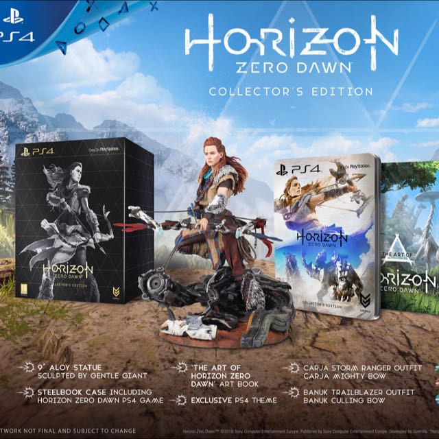 Horizon Zero Dawn Collector Edition, Video Gaming, Video Games, PlayStation  on Carousell