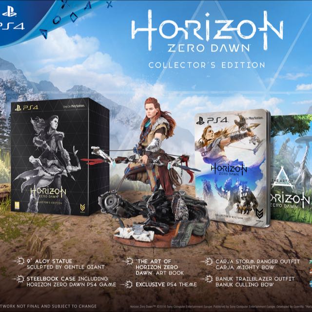 Horizon Zero Dawn Collector Edition, Video Gaming, Video Games ...