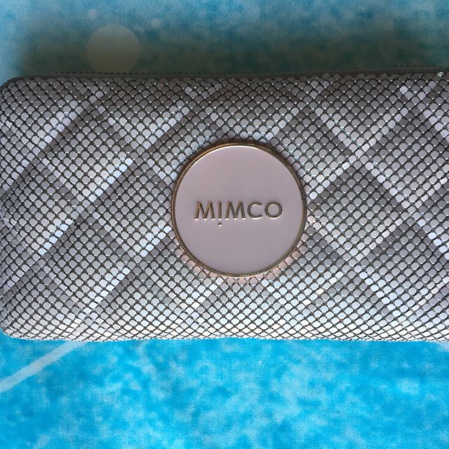 Mimco Mesh Mash Wallet Purse Blush Pink Women s Fashion Bags