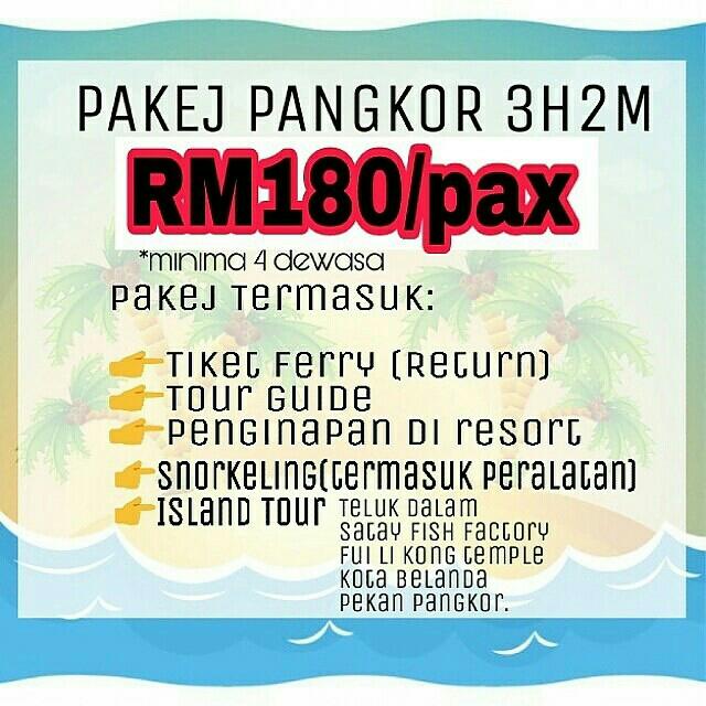 Image result for pangkor pakej