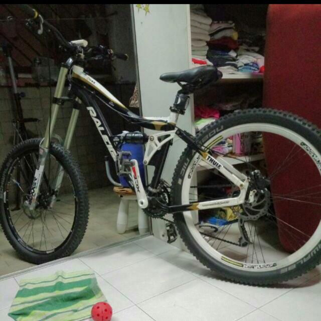 raleigh full suspension bike
