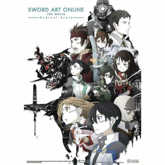 Get Wallpaper Sword Art Online Ordinal Scale Movie Premier Merchandise Full Set For Android Free
