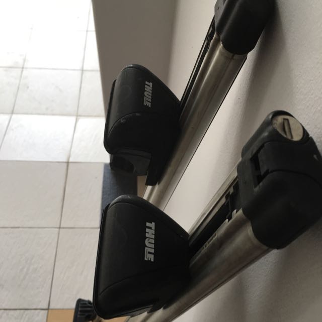 Thule 860 Bars and 4900 FootPack Car Accessories on Carousell