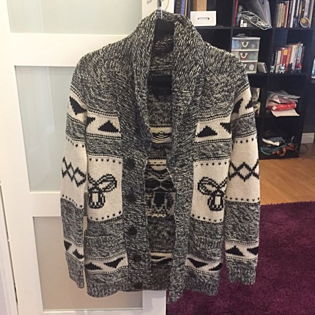 TNA Aritzia The Northwest Sweater In Medium Gray Women s Fashion