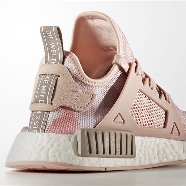 Pink camo nmd clearance