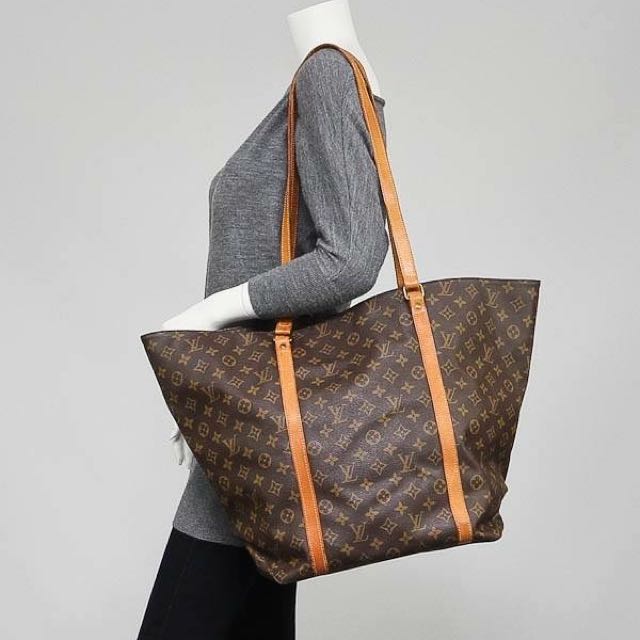Lv shopping top bag sizes