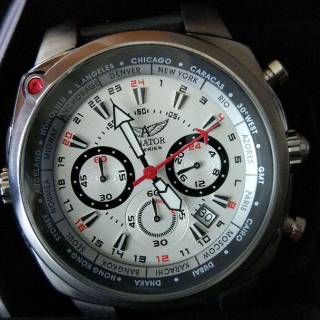 Safra shop aviator watch
