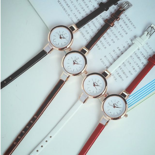 Thin hotsell belt watches