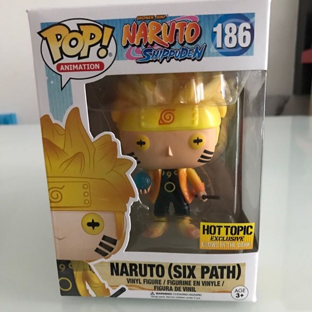 Funko Naruto Six Path Exclusive Pop Toys Games Bricks