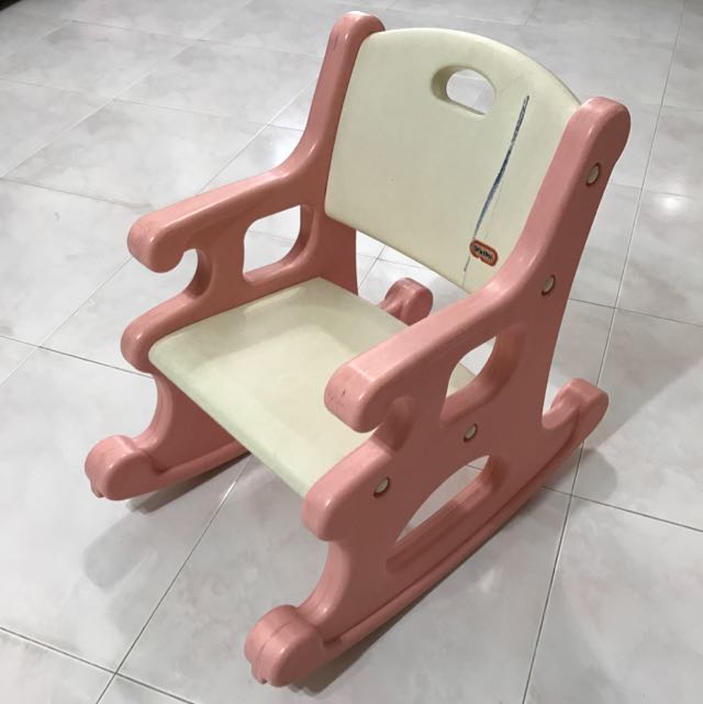 little tikes plastic rocking chair