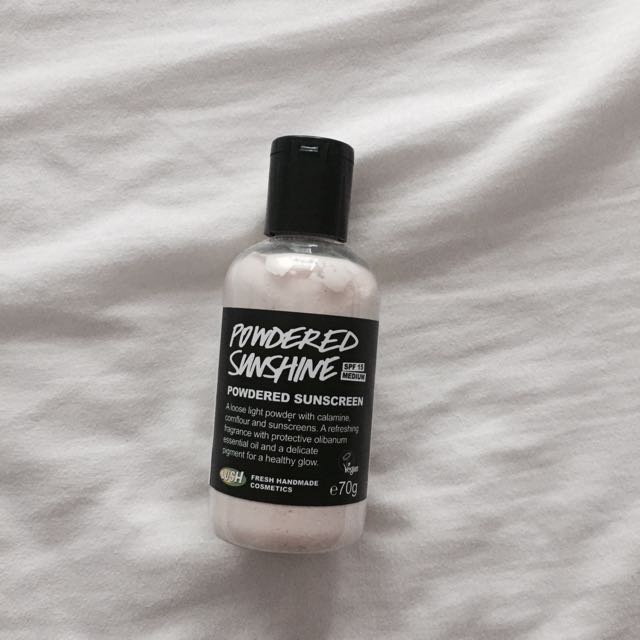 lush powder sunscreen