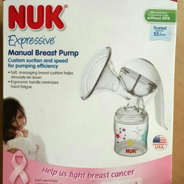 Nuk Manual Breast Pump Babies Kids Nursing Feeding On Carousell