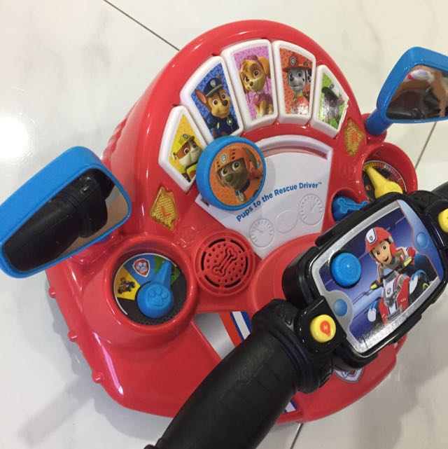 vtech paw patrol pups to the rescue driver