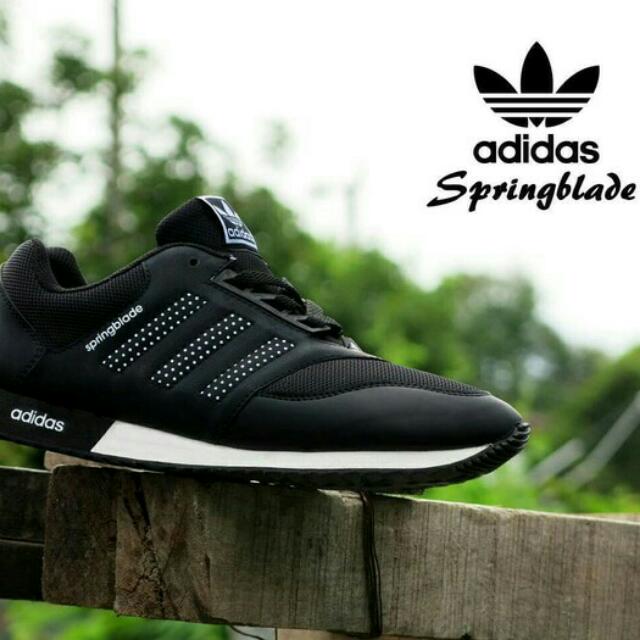 Sepatu Adidas Springblade Hitam Putih Olshop Fashion Olshop Pria
