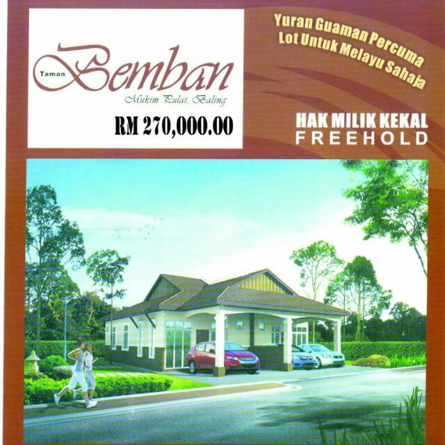 Taman Bemban Pulai Baling Kedah Property For Sale On Carousell