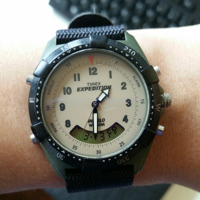 Timex dual time sales