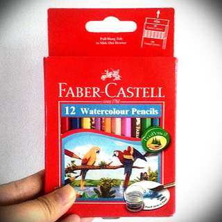 Faber- Castell Watercolour Pencils (12 Pcs)