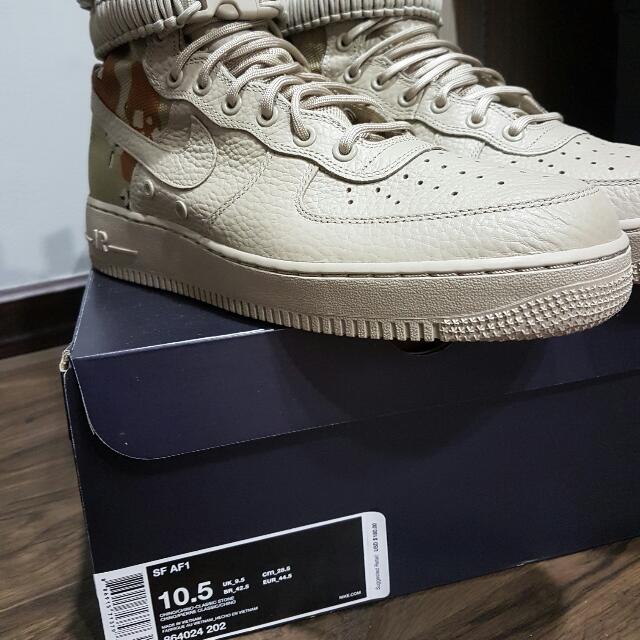 Nike air force 1 sf desert camo hotsell