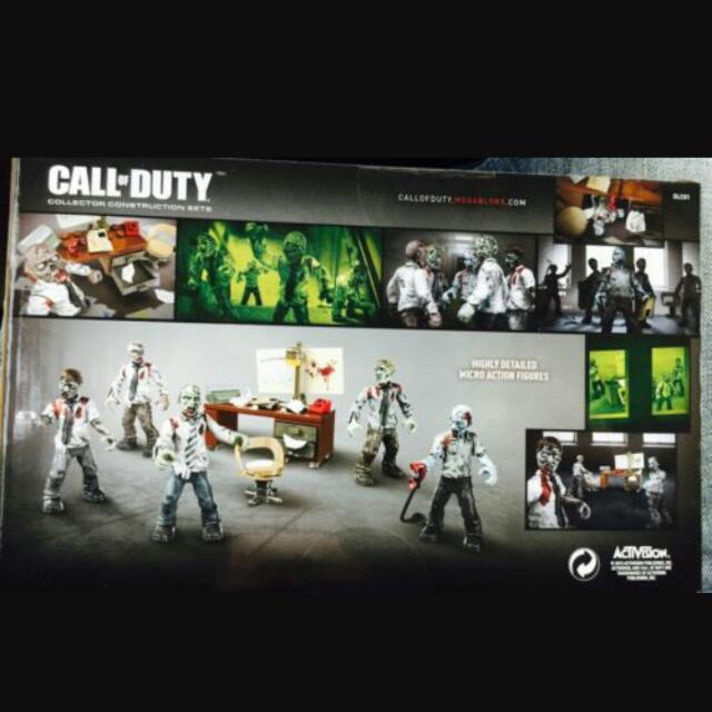 Mega bloks call of hot sale duty zombies office mob