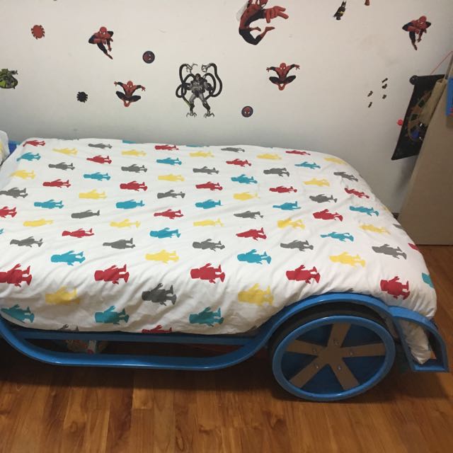 Car Bed Full Single Size, Furniture & Home Living, Furniture, Bed