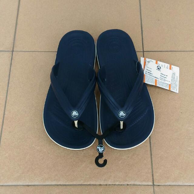 crocs navy blue sandals