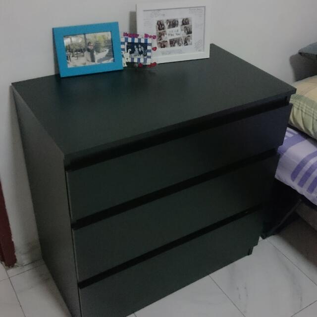 Ikea Kullen Chest Of 3 Drawers Furniture Shelves Drawers On