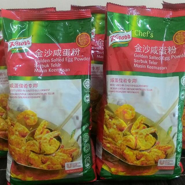 Knorr Golden Salted Egg Powder, Food & Drinks, Packaged & Instant Food