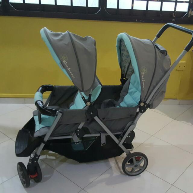 ht lightweight double stroller