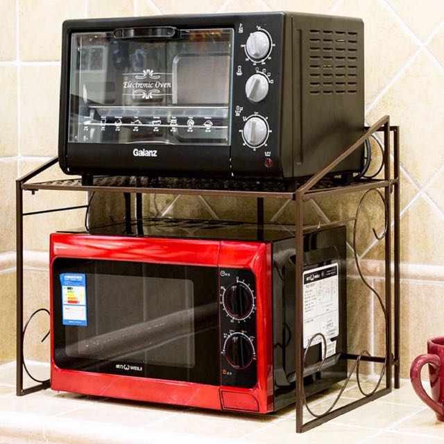 Microwave Rack, Furniture & Home Living, Bathroom & Kitchen Fixtures on
