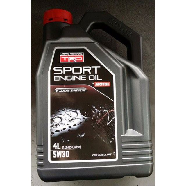 MOTUL TRD Sport Engine Oil 5W30 4L (Limited Stock), Car 