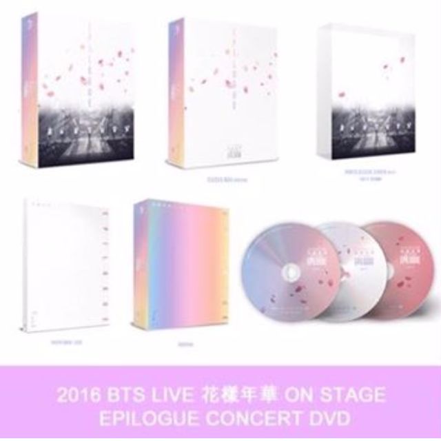 Po 2016 Bts Live On Stage Epilogue Concert 3dvd Korea Version