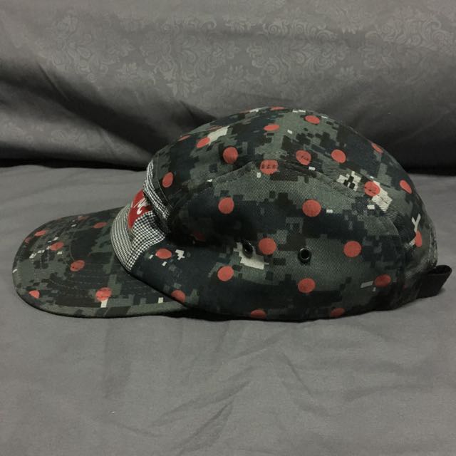 Supreme x CDG 5 Panel Camp Cap