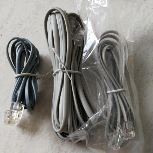 telephone cable, Audio, Portable Audio Accessories on Carousell