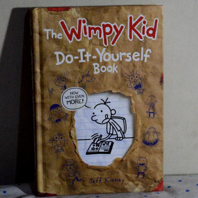 The Diary Of A Wimpy Kid -- Do It Yourself (Category: Children's Books) located in Manila. Submitted by piedrasplatas (Listing ID 92875858, Image 1). Description: .