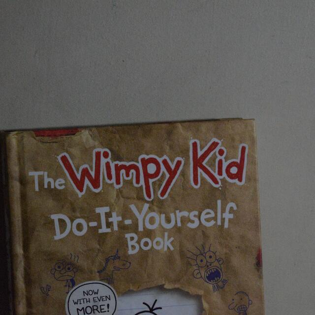 The Diary Of A Wimpy Kid -- Do It Yourself (Category: Children's Books) located in Manila. Submitted by piedrasplatas (Listing ID 92875858, Image 3). Description: .