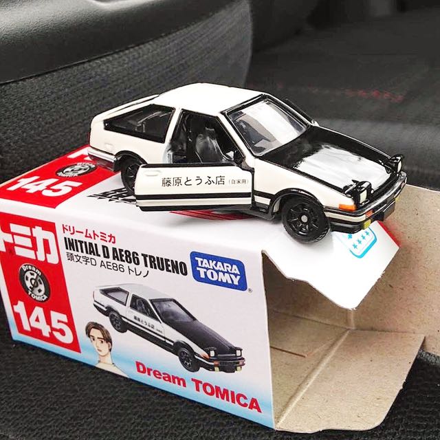 Tomica Initial D Ae86 Trueno No 145 Toys Games Other Toys On Carousell