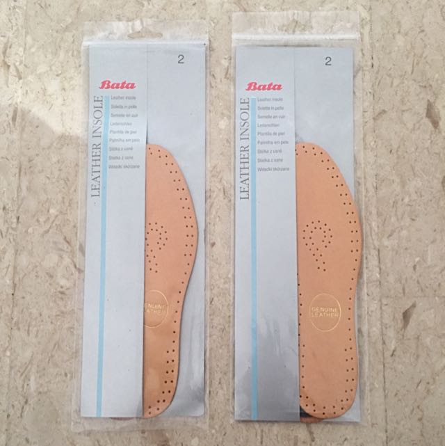 BATA Leather Insole Size 2. Comfortable 
