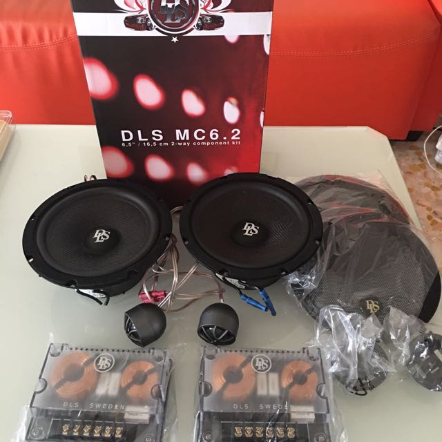 DLS MC 6.2 Component Speakers, Car Accessories on Carousell