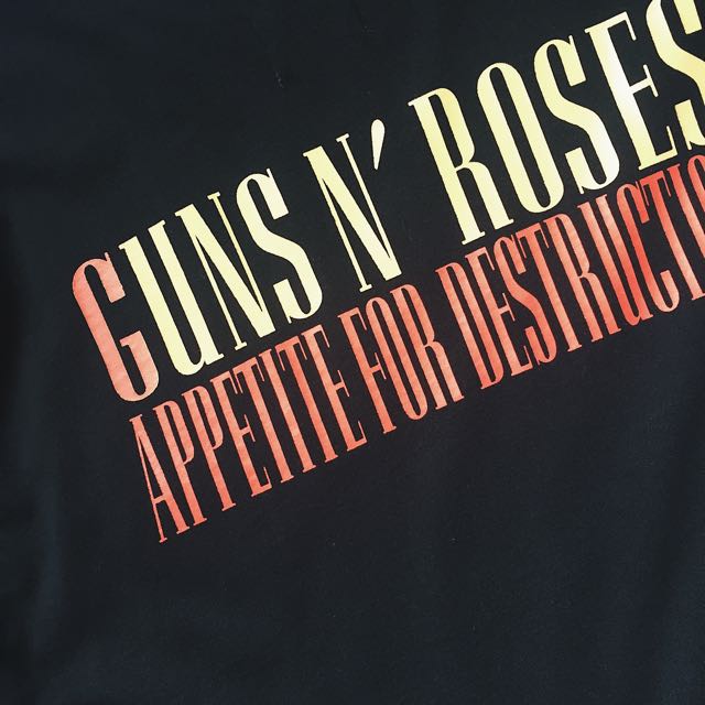 FOG X Pacsun Guns N Roses Tee, Men's Fashion, Tops & Sets, Tshirts
