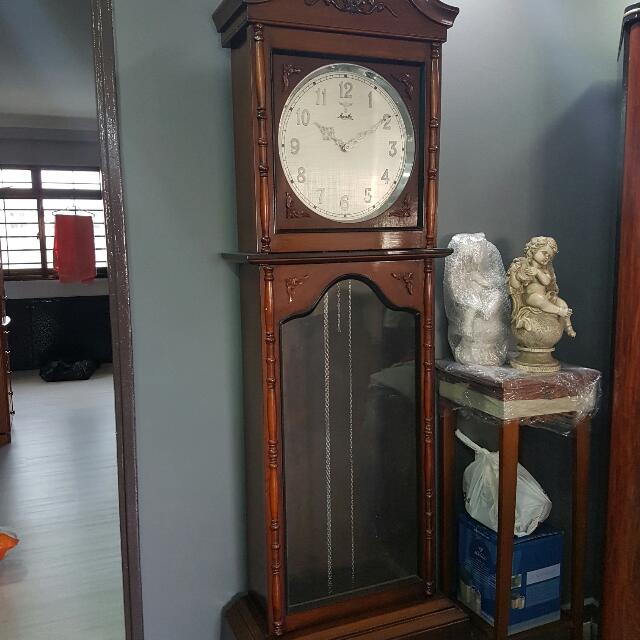 Moathe Moathe Grandfather Clock, Furniture & Home Living, Home Decor, Clocks ...