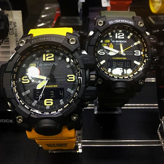 g shock mudmaster yellow