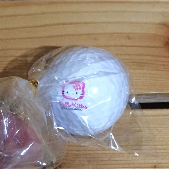 [REPRICED] Hello Kitty Golf Ball & Tee Set (Category: Racket and Ball Sports) located in Pasig City. Submitted by seeril (Listing ID 92915870, Image 3). Description: .