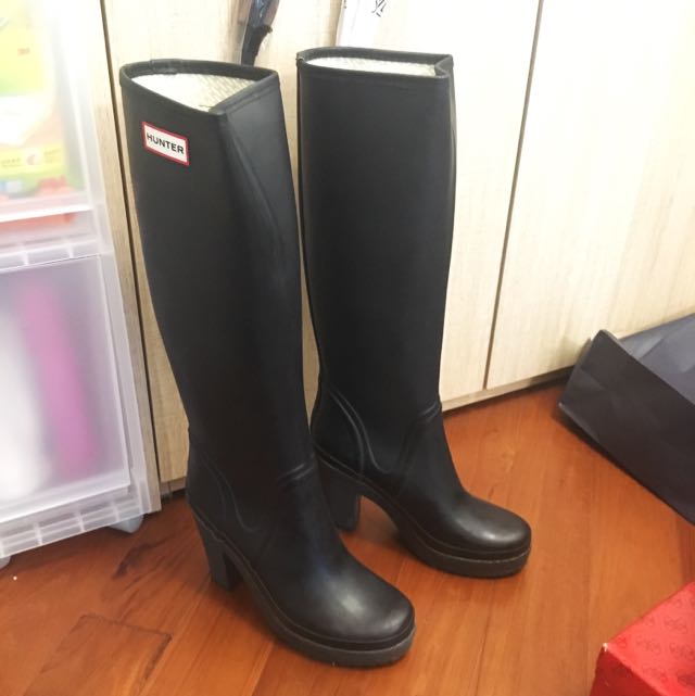 Hunter Lonny High heels Boots Carousell