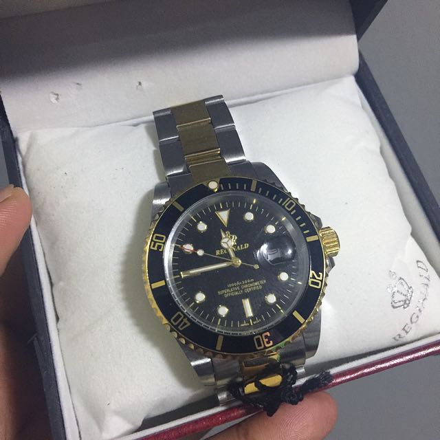 INSTOCK Reginald Submariner Stainless Steel Diver Watch