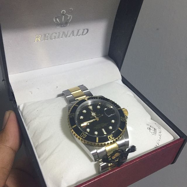 INSTOCK Reginald Submariner Stainless Steel Diver Watch Mobile