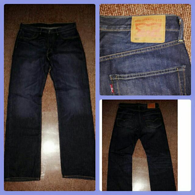 Levi's 502, Men's Fashion, Bottoms, Jeans on Carousell